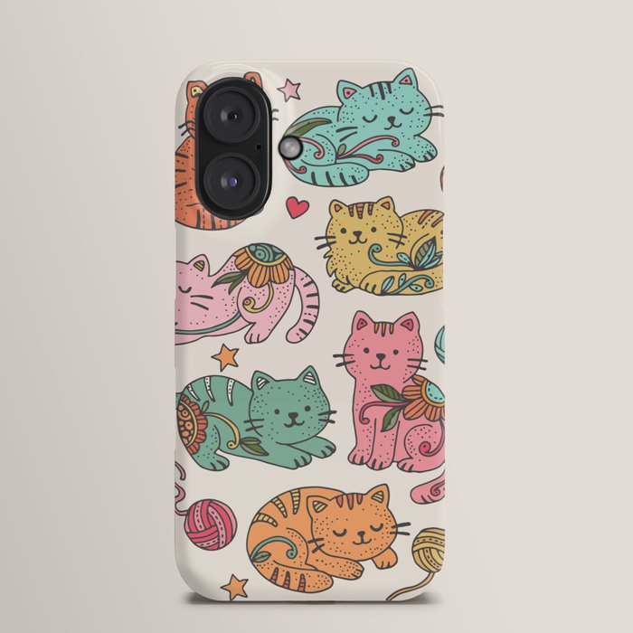 Cats Printed iPhone Cases: 15, 14, Pro Max | Society6