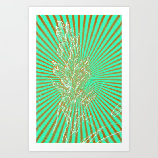 In the Sunbeams Art Print