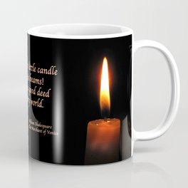 Shakespeare Candle Flame Coffee Mug