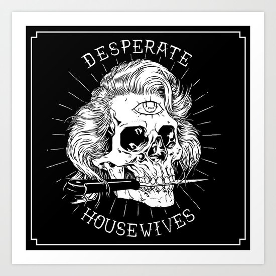 Desperate Housewives Art Print