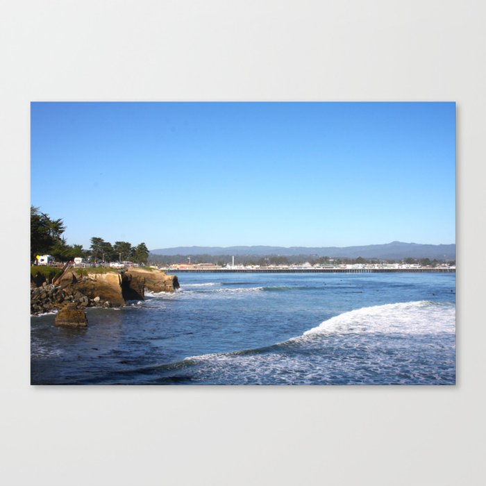 Steamer Lane Canvas Print