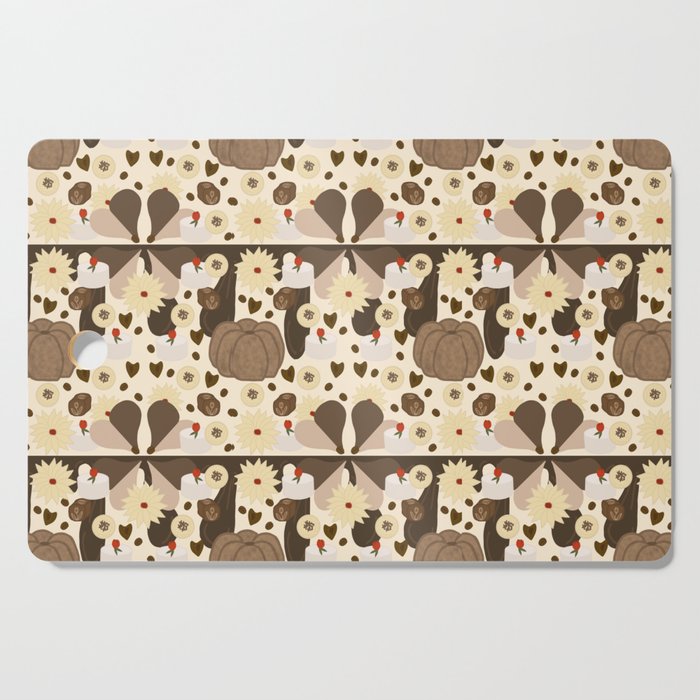 Just Desserts Pattern Cutting Board