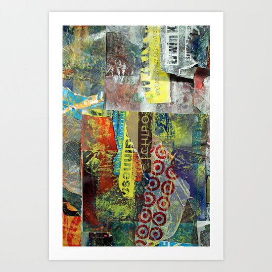 Layered 1 Art Print