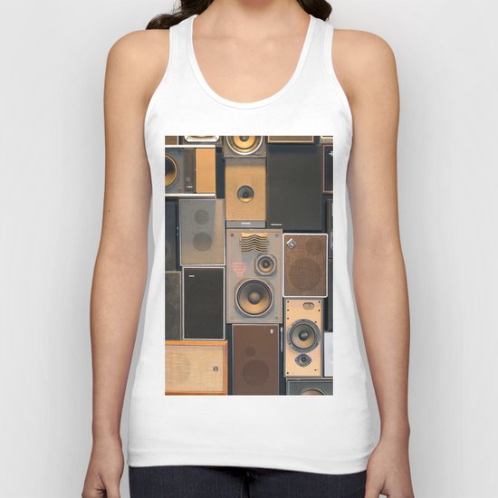 Audio Equipment Unisex Tank Top
