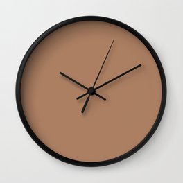 Bay-Breasted Warbler Brown Wall Clock