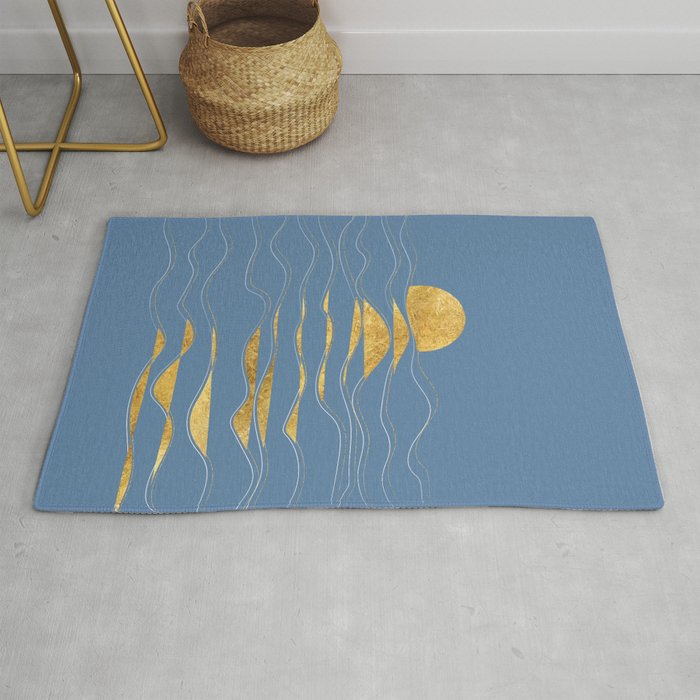 Magical moonrise Rug