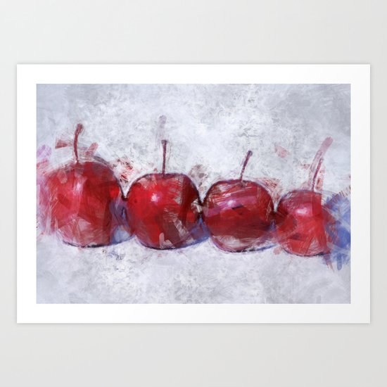 Apples Art Print
