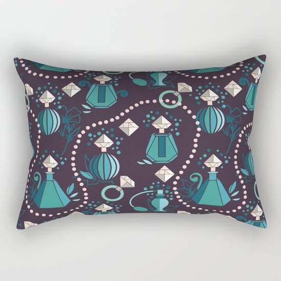 Diamonds and pearls Rectangular Pillow