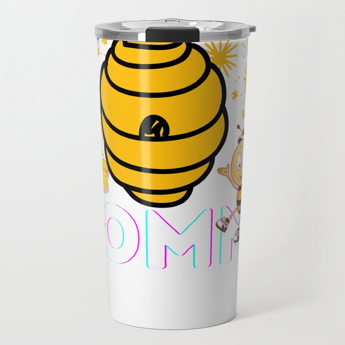 Funny Womens Gender Reveal He Or She Mommy To Bee Matching Family Baby Party Gifts For Mom Travel Mug
