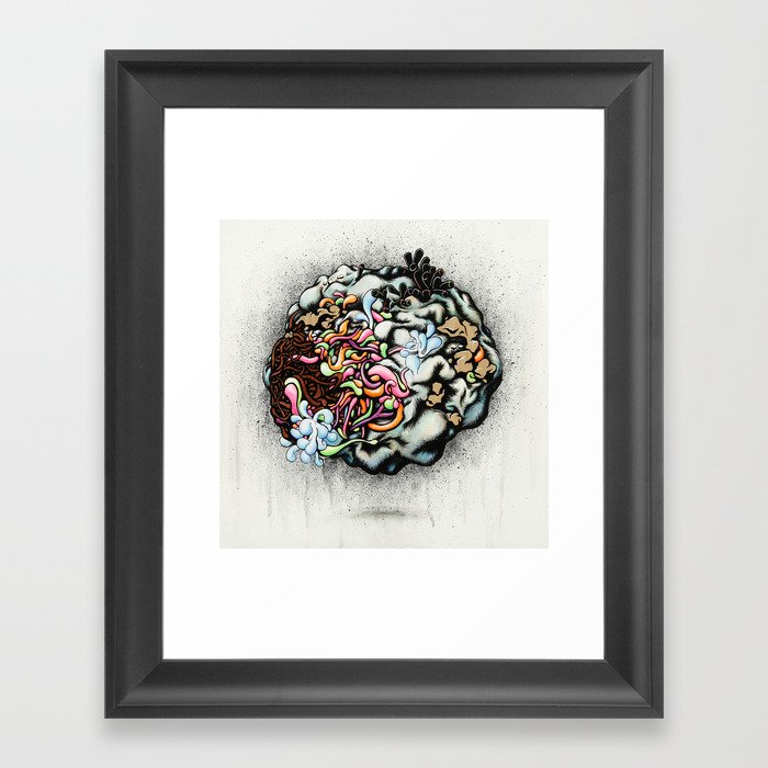 Isolating the Collective Unconscious Framed Art Print