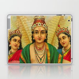 Sesha, King of Nagas by Raja Ravi Varma Laptop Skin