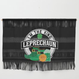 I'm The King Leprechaun St Patrick's Day Wall Hanging