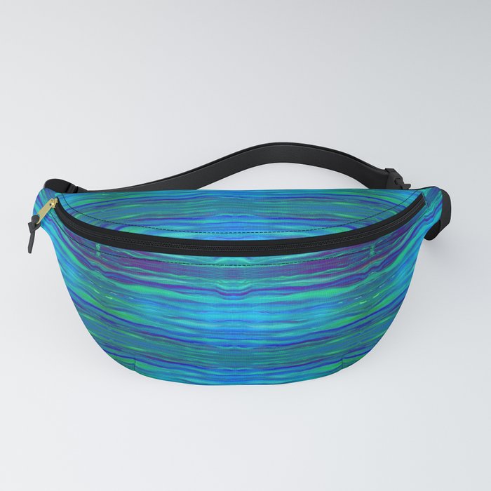 Color Mix Light Blue Fanny Pack