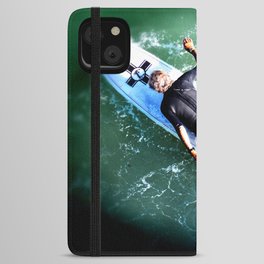 Surfer from Above iPhone Wallet Case
