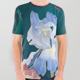 Iris Abstract All Over Graphic Tee