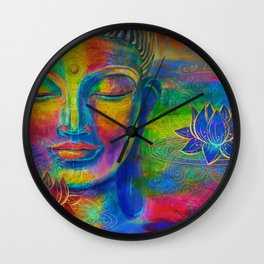 Buddha Wall Clock