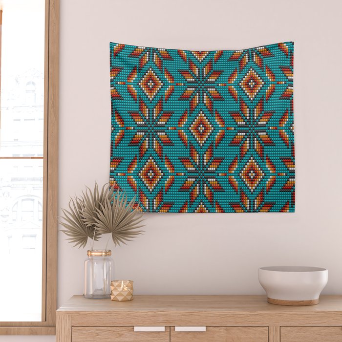 Teal tapestries best sale