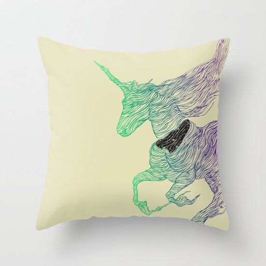 Dissolve Throw Pillow