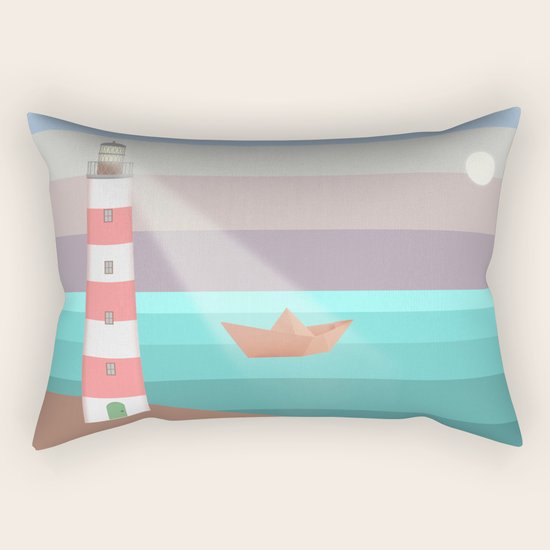 YOU ARE NOT ALONE (Origami) Rectangular Pillow