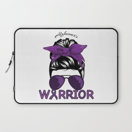 Alzheimer's Warrior Alzheimer's Awareness Laptop Sleeve
