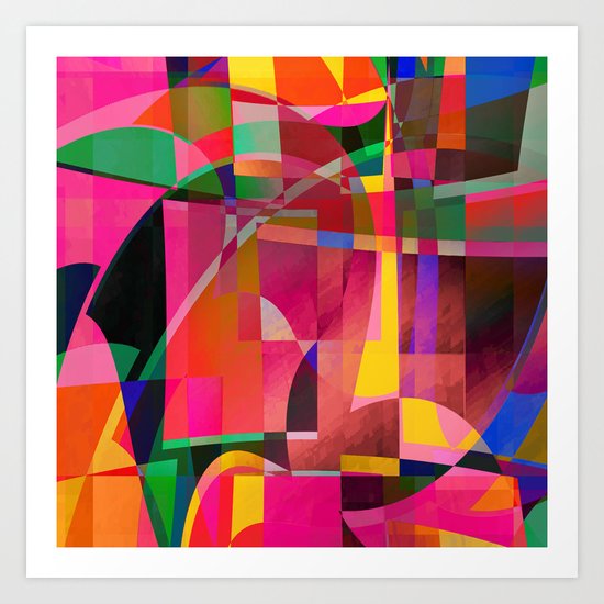 simulated experience Art Print