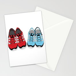Sporty Shoe Love Stationery Cards