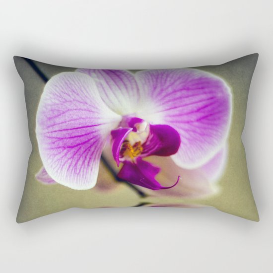 Orchid Reflections Rectangular Pillow