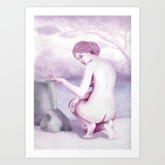 The Bather Art Print