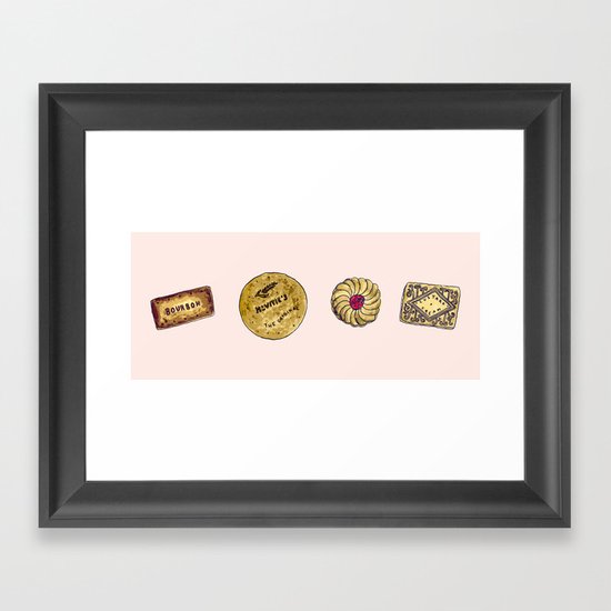 biscuits Framed Art Print