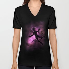 Drifting In Space V Neck T Shirt