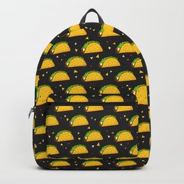 Yummy Taco Pattern Backpack
