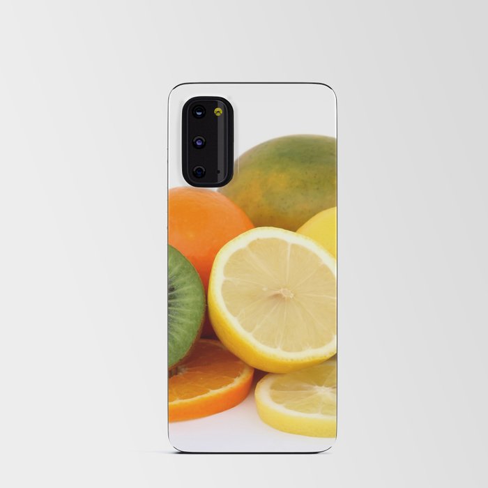 Orange, Lime, Lemon, Kiwi,Mango Fruits Android Card Case