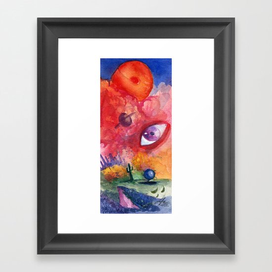 An Eye For the Surreal Framed Art Print