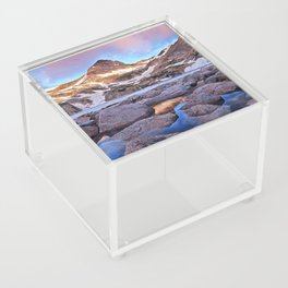 Blue Lake Sunrise Acrylic Box