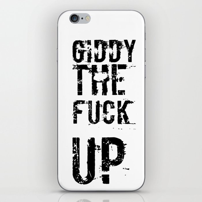 Giddy Up iPhone Skin