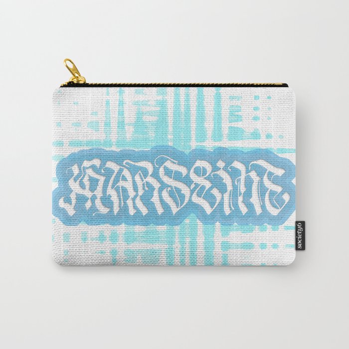 Blue Marseille Carry-All Pouch