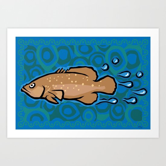 Soap Fish Art Print