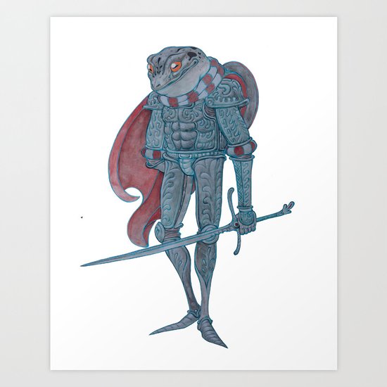 Frog Art Print