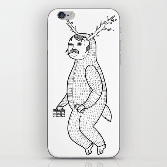 On the inconveniences of dressing up as an animal. iPhone & iPod Skin