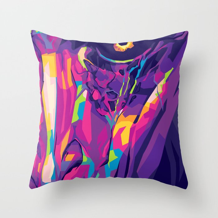 Silco Arcane Pop Art Throw Pillow