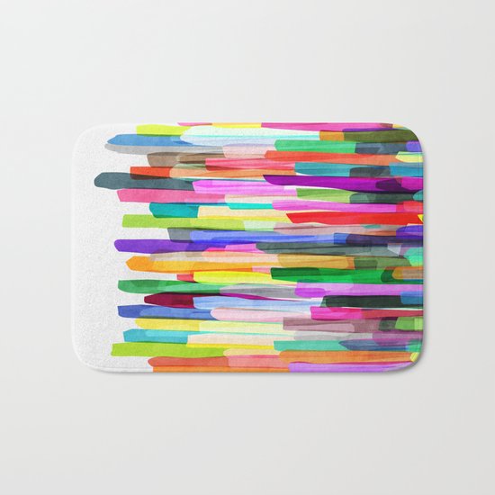 Colorful Stripes 4 Bath Mat