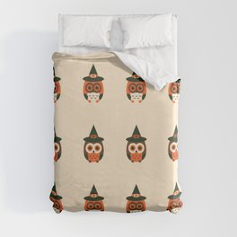 Halloween Seamless Pattern Duvet Cover