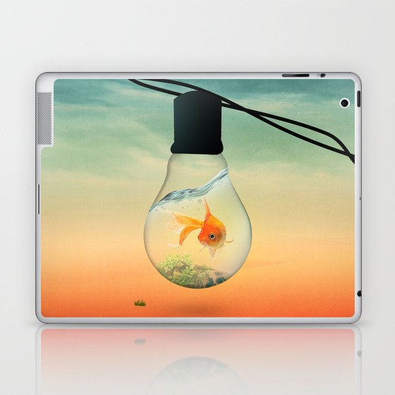 GOLD FISH Laptop & iPad Skin
