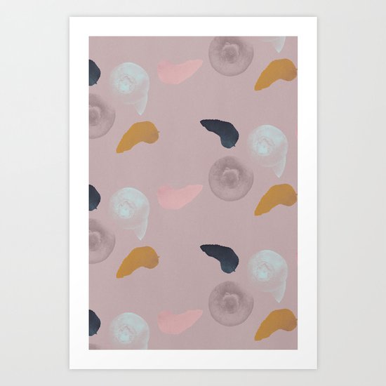 Blueberries 1 Art Print