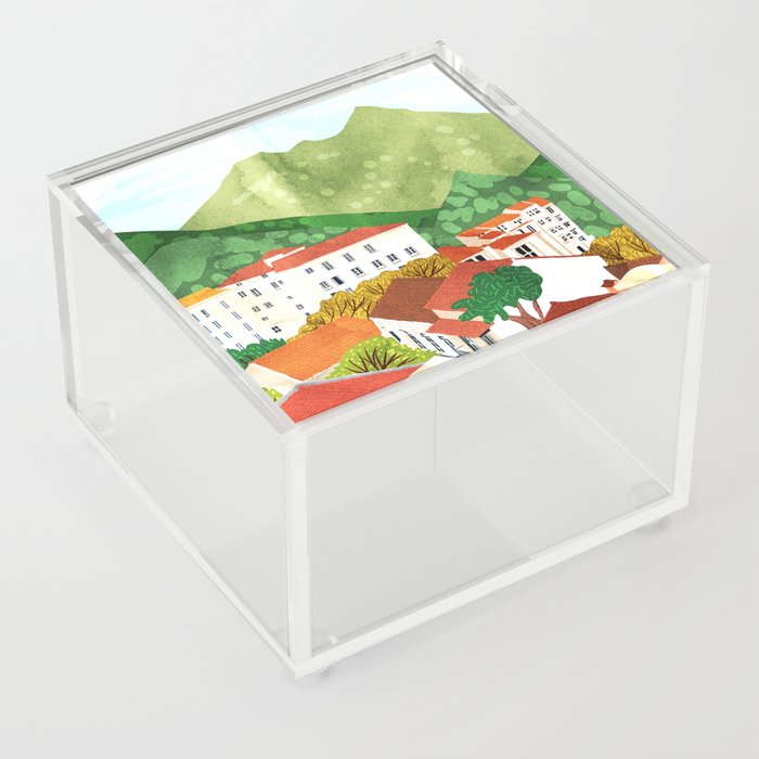 Peaceful Town Acrylic Box