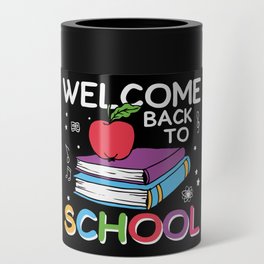 Welcome Back To School Books Apple Can Cooler