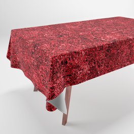 Red Glossy Modern Collection Tablecloth