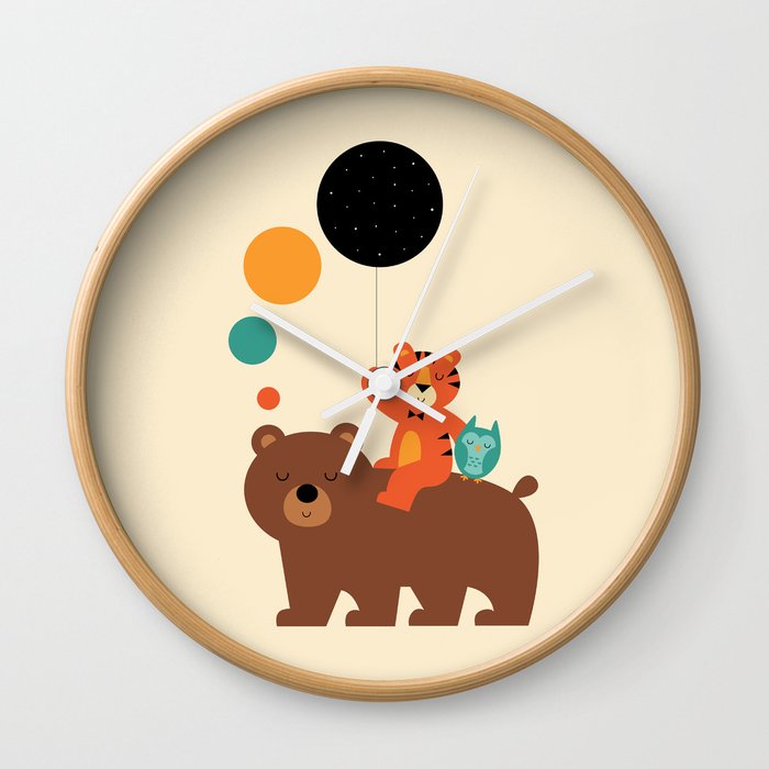 My Little Explorer Wall Clock