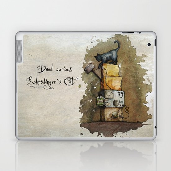 Schrödinger`s Cat Laptop & iPad Skin