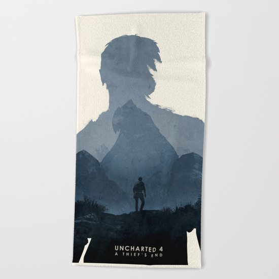 Uncharted 4 Beach Towel
